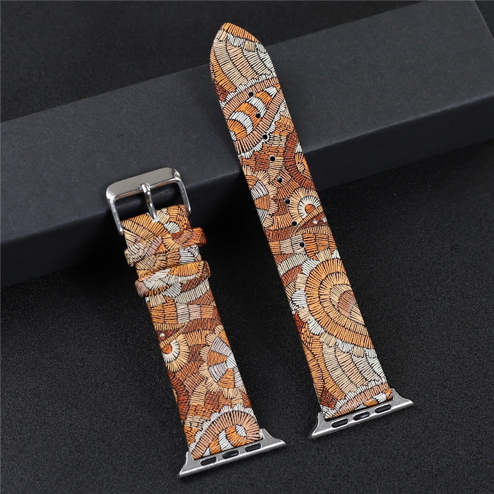 Fashion Colorful Strap for Apple Watch Band Ultra 49mm 44mm 45mm 42mm 38mm 41mm 40mm Couple Wristband iwatch 9 8 7 6 5 4 SE band