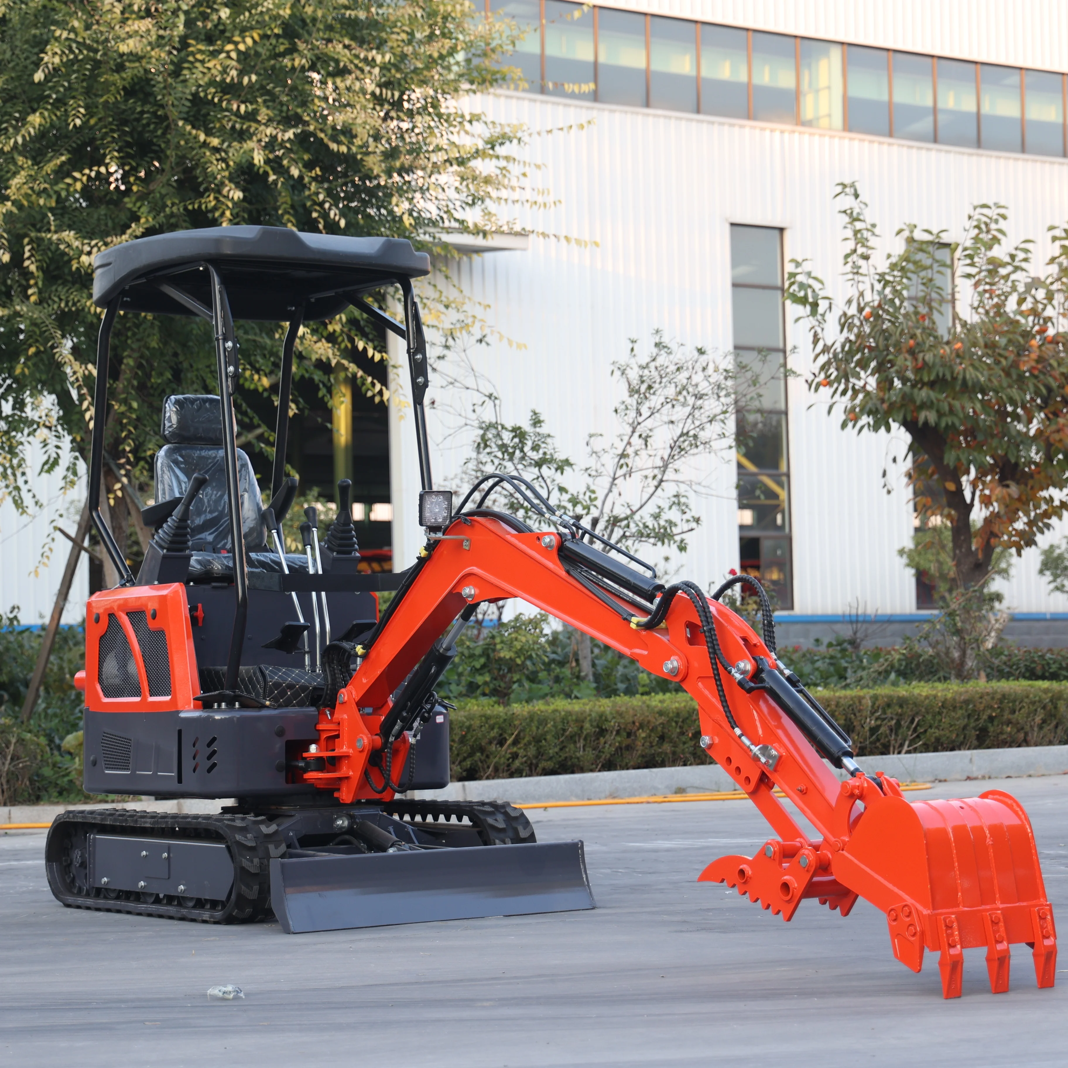 1.7 Ton Mini Excavator Customize Factory Factory Price Mini Digger  Free shipping Kubota Engine  Excavator Crawler Excavator