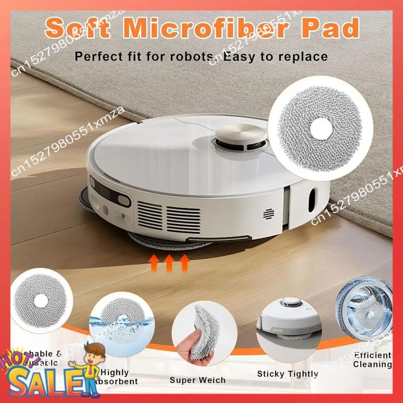 ABCL per Xiaomi X20 + Robot aspirapolvere Spazzola laterale principale Filtro Hepa Mop Sacchetti per la polvere in tessuto Parti di ricambio