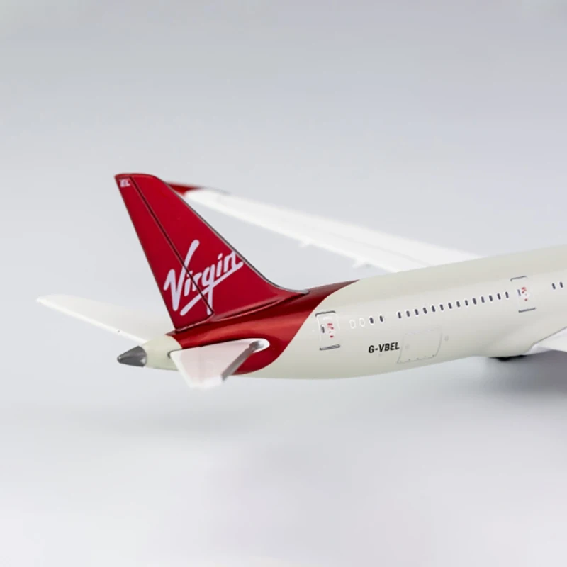 1:400 Scale B787-9 G-VBEL 15903JA Virgin airline model alloy