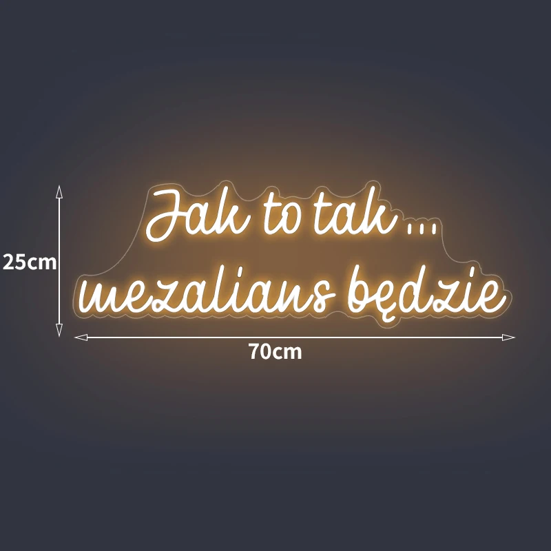 

Customized wedding light signs can be customized in different languages