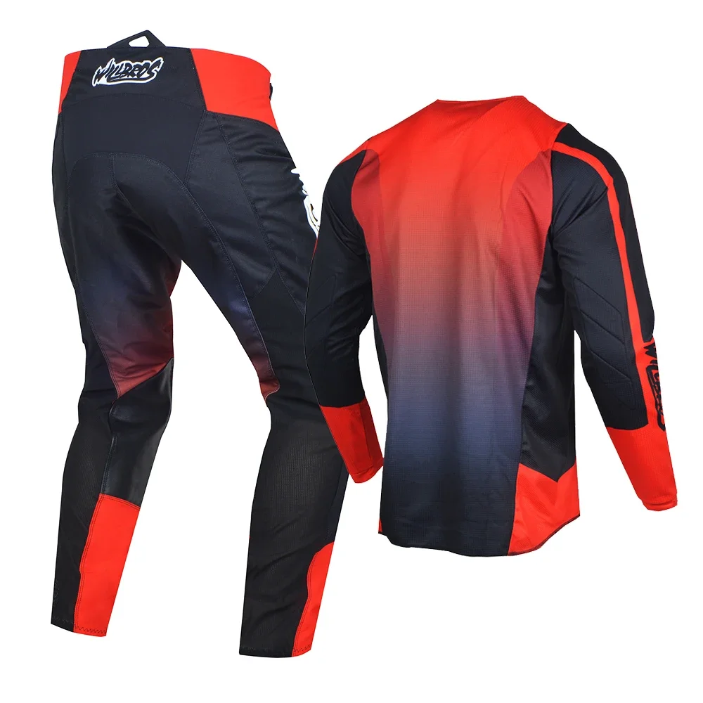 Willbros MX Motocross Jersey and Pants Set Offroad Dirt Bike Mountain Enduro MTB Men's Gear Combo 360 Racing Suit view 2
