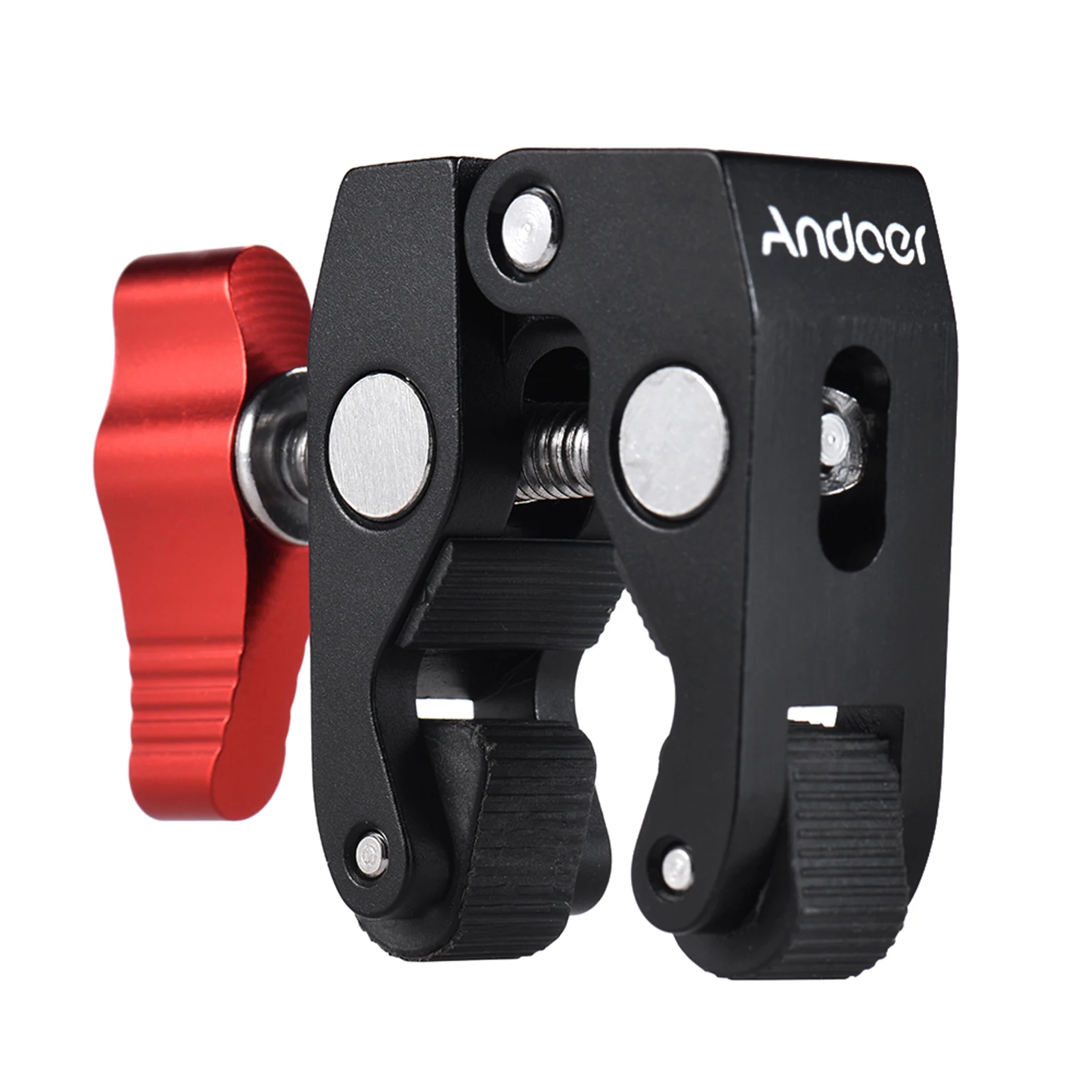 Andoer Multi-function Ball Head Clamp Ball Mount Clamp Arm Super Clamp with 1/4-20 Thread for GPS Phone LCD/DV Monitor LED Video