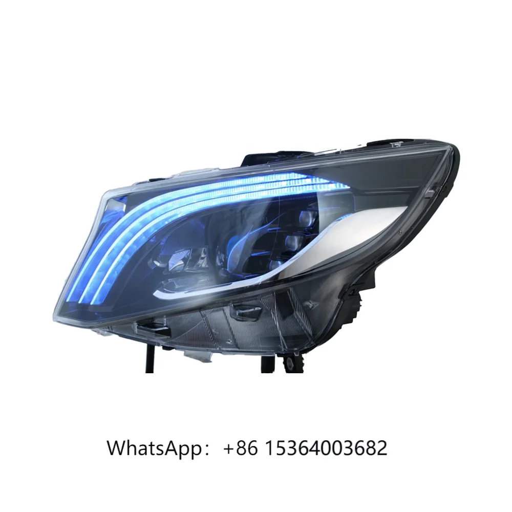 

TJXL-VLAND High-Quality 12V Cool White ABS Front Lamps for VITO 2016-Up