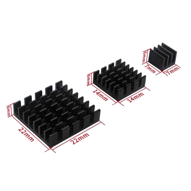 อ่างความร้อนเมนบอร์ด CPU อลูมิเนียมการกระจายความร้อน Cooling อุปกรณ์เสริมอิเล็กทรอนิกส์