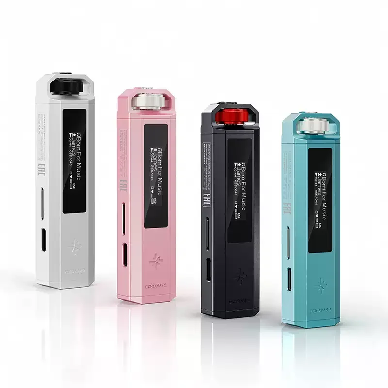 Reproductor de Música Portátil FiiO ECHO NANO de Alta Resolución, MP3, USB, DAC PCM de 24 bits/192 kHz, DSD256