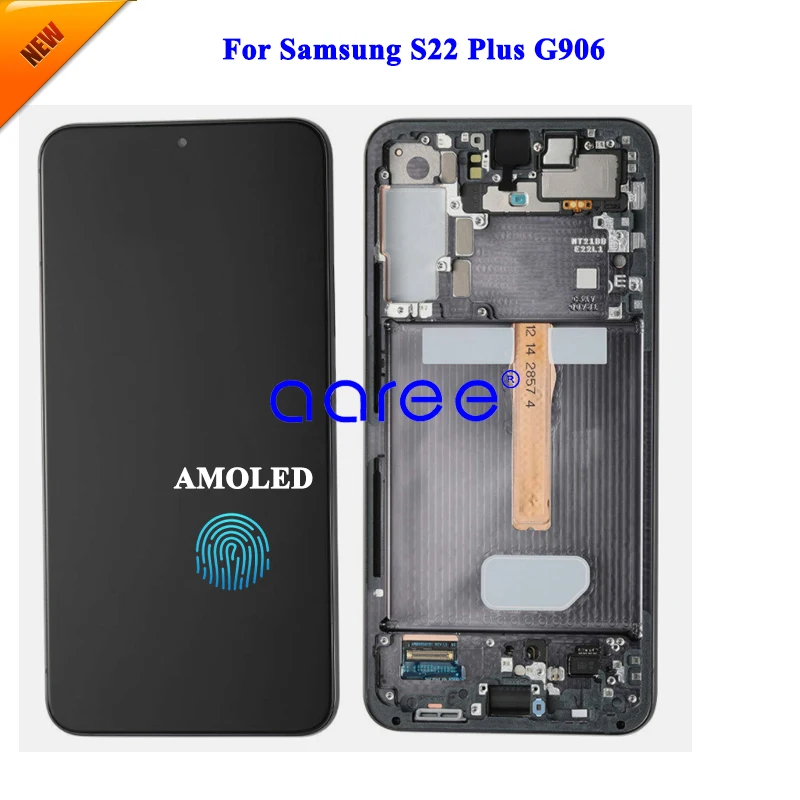 AMOMLED OLED LCD Screen For Samsung S22 PLUS LCD For Samsung S22 PLUS S906 LCD Screen Touch Digitizer Assembly