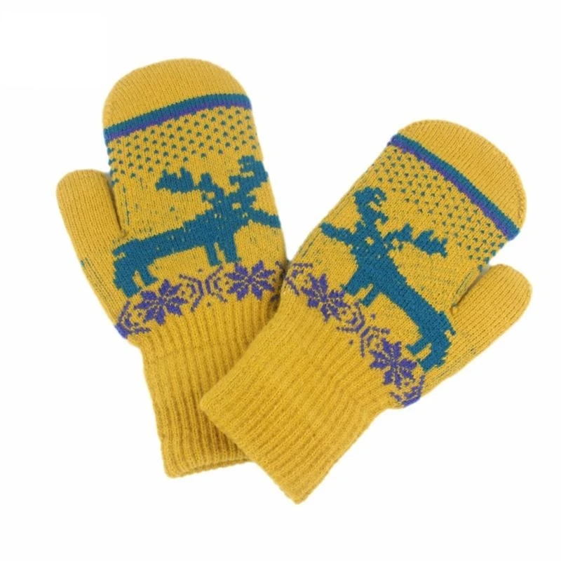49MF Winter Warm Hat Scarf Glove Set for Adult Men Pom Knit Cap Warm Suit