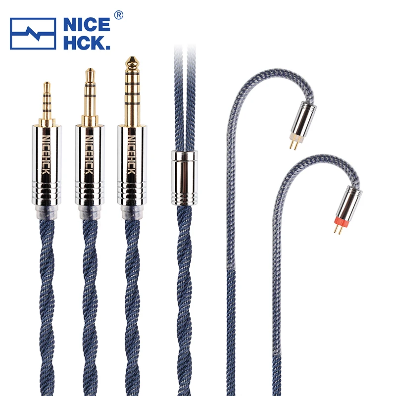 NiceHCK MixPP 6N OCC Copper HiFi Earphone Cable MMCX/0.78 2Pin for HOLA Zero KATO Winter Aria LAN A5000 Cadenza tangzu fudu MK4