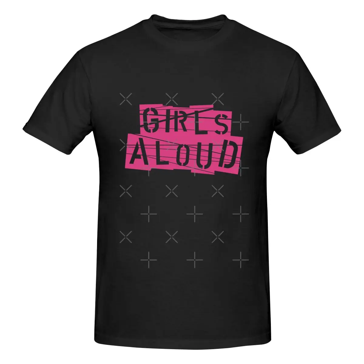 Funny Girls Aloud 2002 Logo Classic Men's T-shirt Printed Tops are loose and slim fit Women's T-shirts