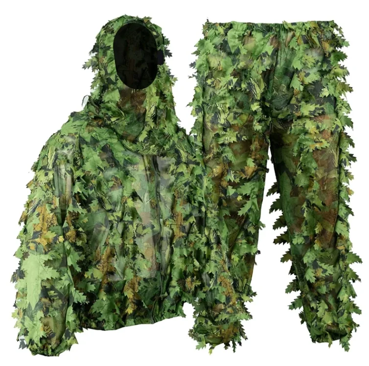 serrated-leaves-camouflage-bionic-sniper-cover-include-jacket-pants