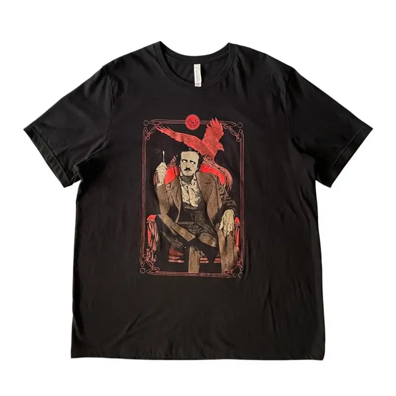 

Футболка Edgar Allan Poe Tattoo Art Hafaell x Bella Canvas Black 2XL