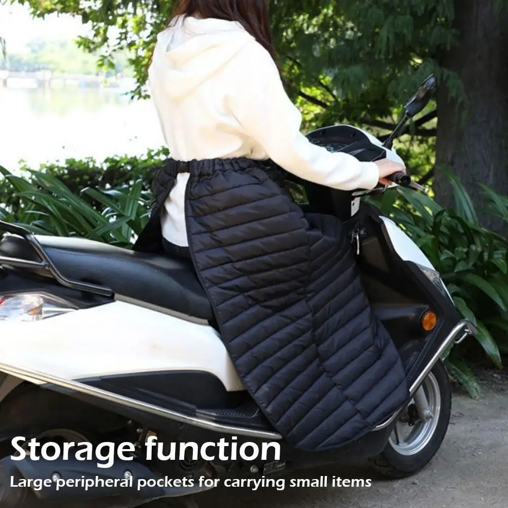 Scooters Leg Cover Knee Blanket Warmer Windproof Motorcycle Covers Apron Quilt Winter Motorcycle Leg Blanket For Riding Access