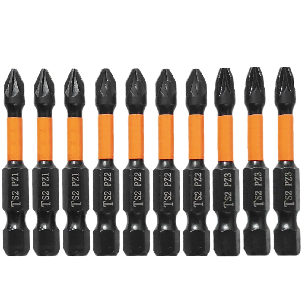 Alloy Steel Screwdriver Set Screwdrivers Screwdriver Bits Set 50mm Length Bits Optimal Torque Transfer Secure Grip