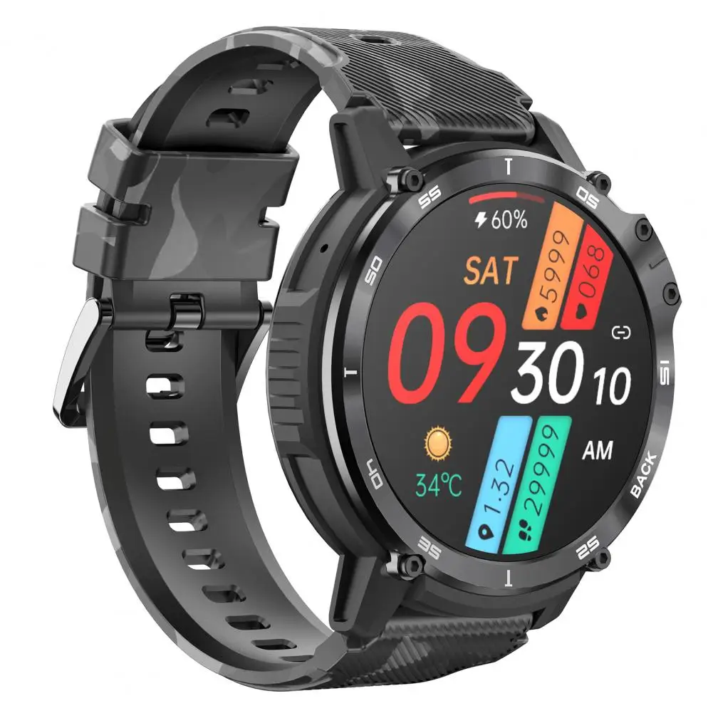 Time Display Long Battery Life Fitness Watch Tracker Outdoor Sports