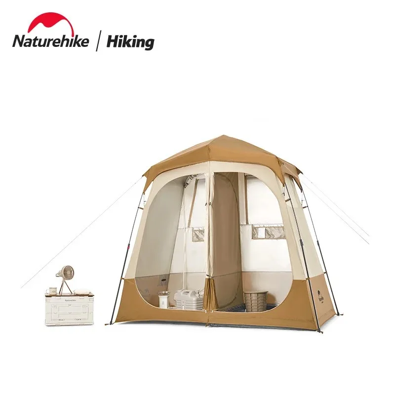 

Naturehike 2022 New Wet And Dry Separation Automatic Shower Tent Portable Outdoor Shower Changing Shed Mobile Toilet