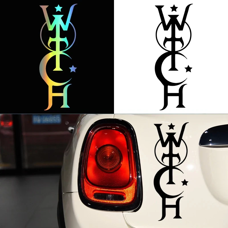 

Creative Witch Car Sticker Laptop Bumper Wall Truck Moto Van Helmet Racing Camper Vinyl Decal PVC Wholesale