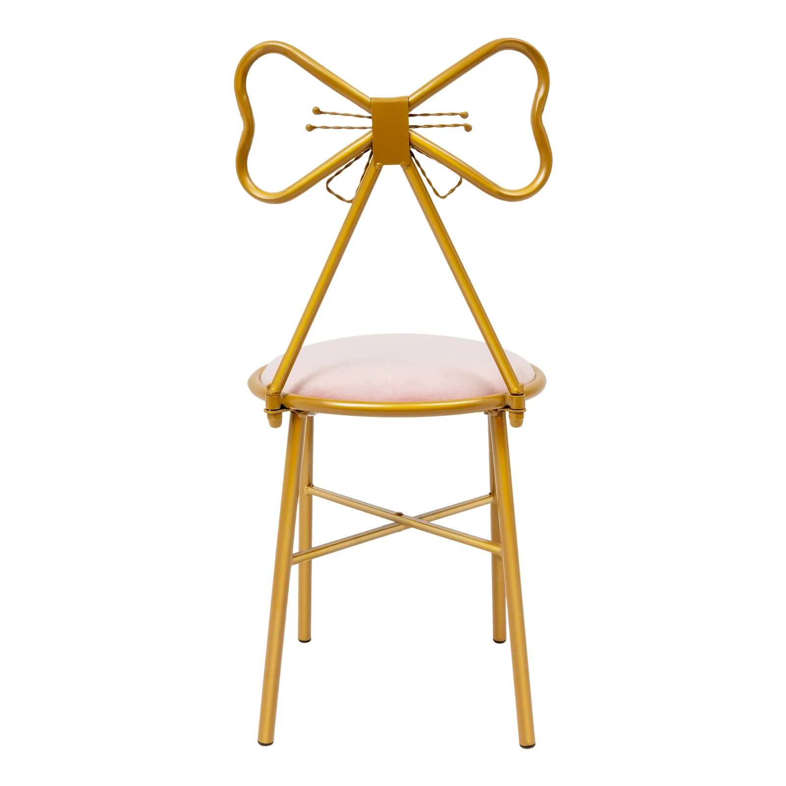 Butterfly-Shaped Vanity Chair, Dining Chair, Makeup Chair, Vanity Stool with Butterfly Backrest
