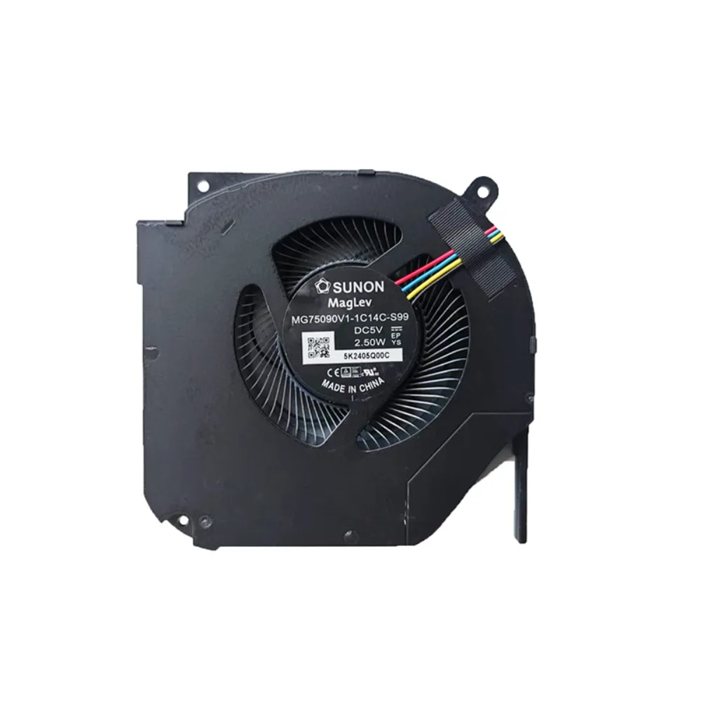 Laptop CPU Cooling Fan For MG75090V1-1C14C-S99 DC5V 2.50W Cooler Fan