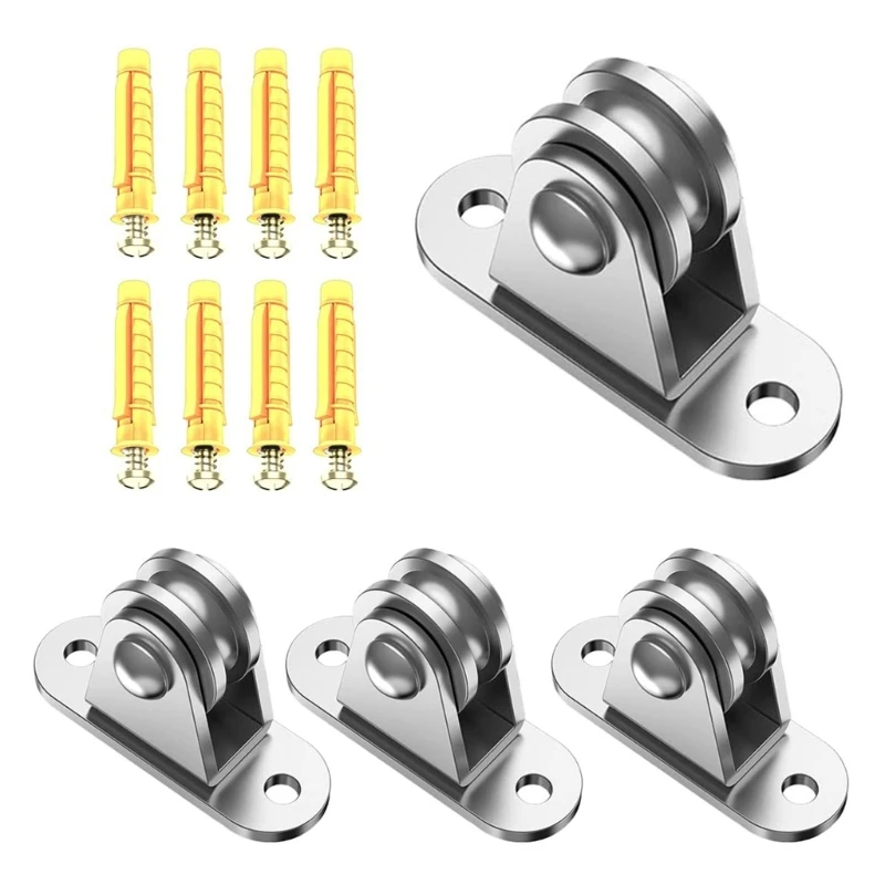 บล็อกรอกขนาดเล็ก Silents Pulley Wheel Heavy Duty รอกคงที่กำลังโหลด Dropship
