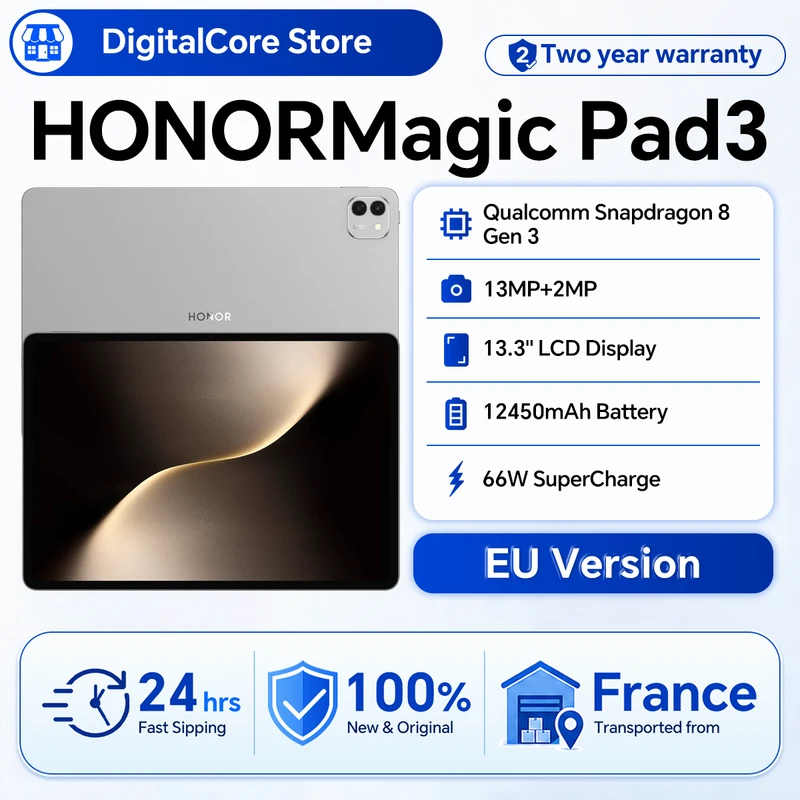 HONOR MagicPad 3 13,3″ — per chi guarda serie e lavora dal divano