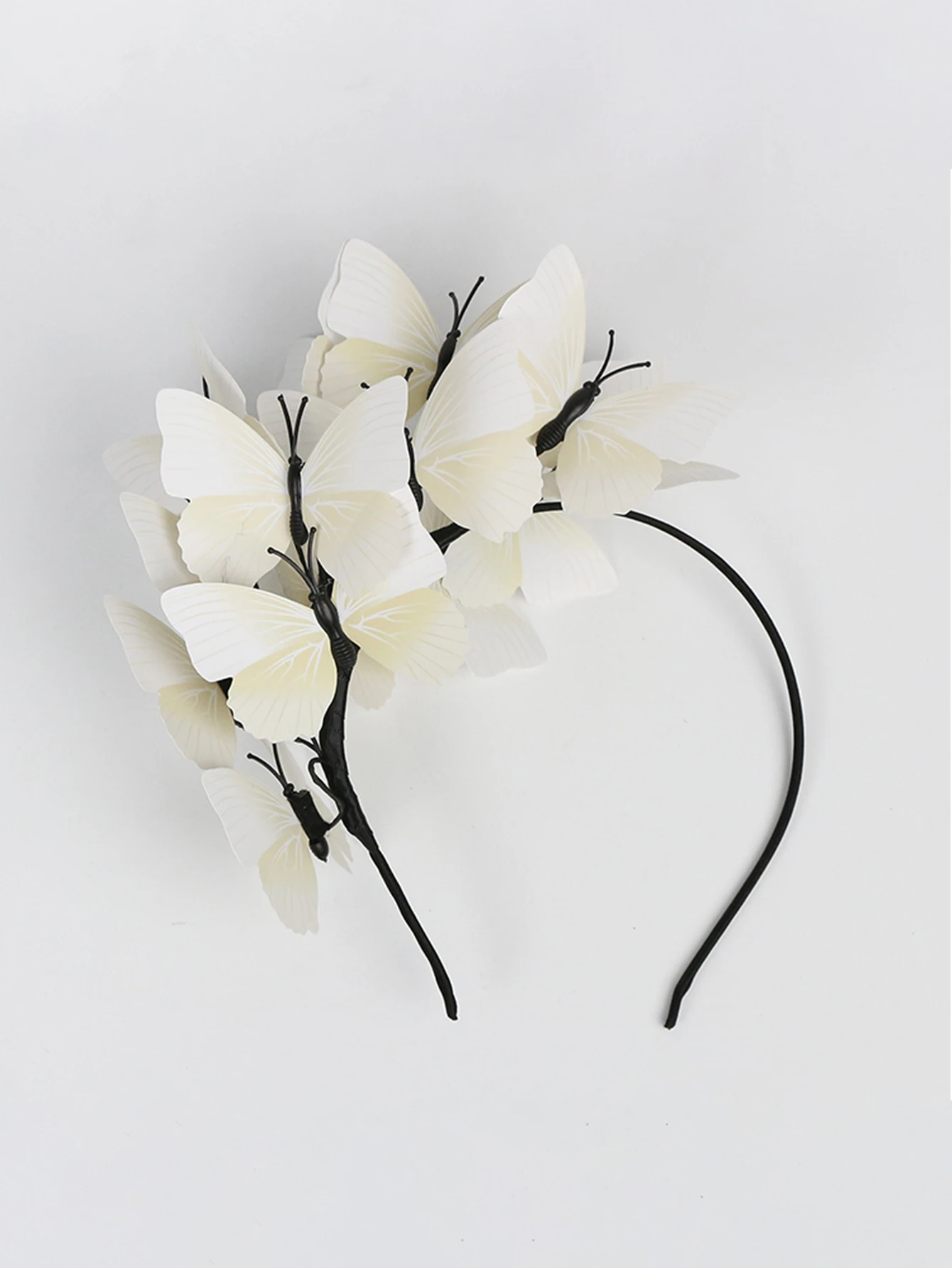 Fascinator alla moda Kentucky Derby Cappello Fascia colorata per donna Fasce per capelli a farfalla Novità