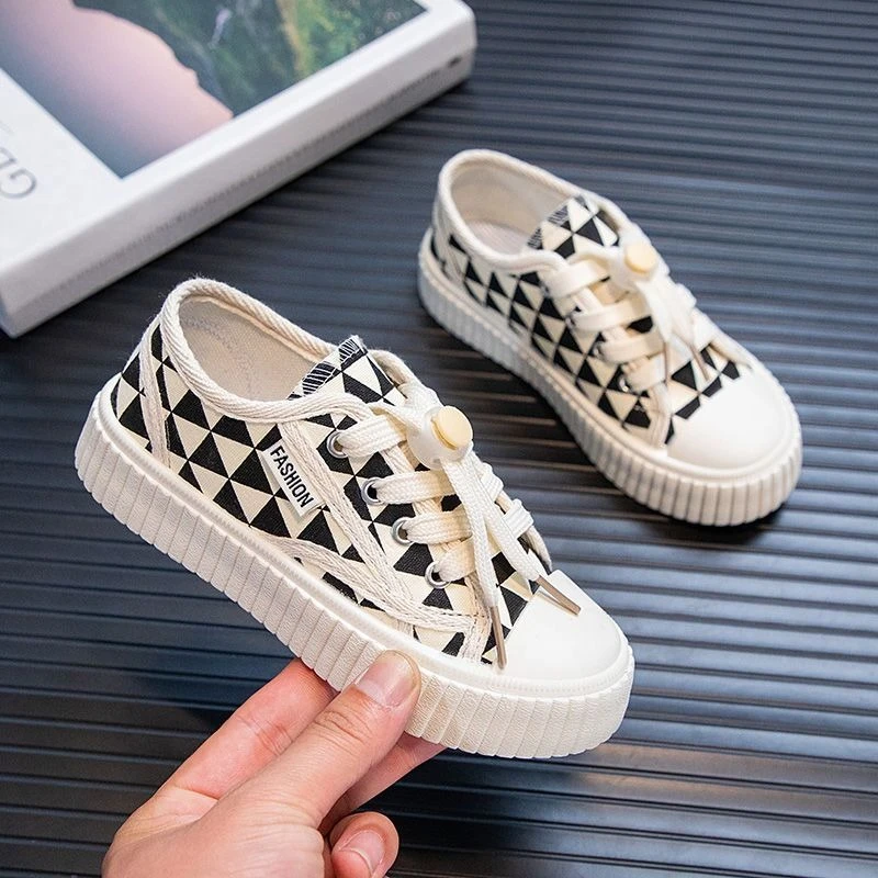 

Kids Unisex Canvas Shoes 2026 Spring Autumn Fashion Versatile Breathable Non Slip Casual Footwear​ for Girls