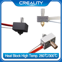 CREALITY Heating Block Kit Standard 260℃/ High Temperature 300℃ for Ender-3 S1 CR-10 Smart Pro 3D Printer With Sprite Extruder