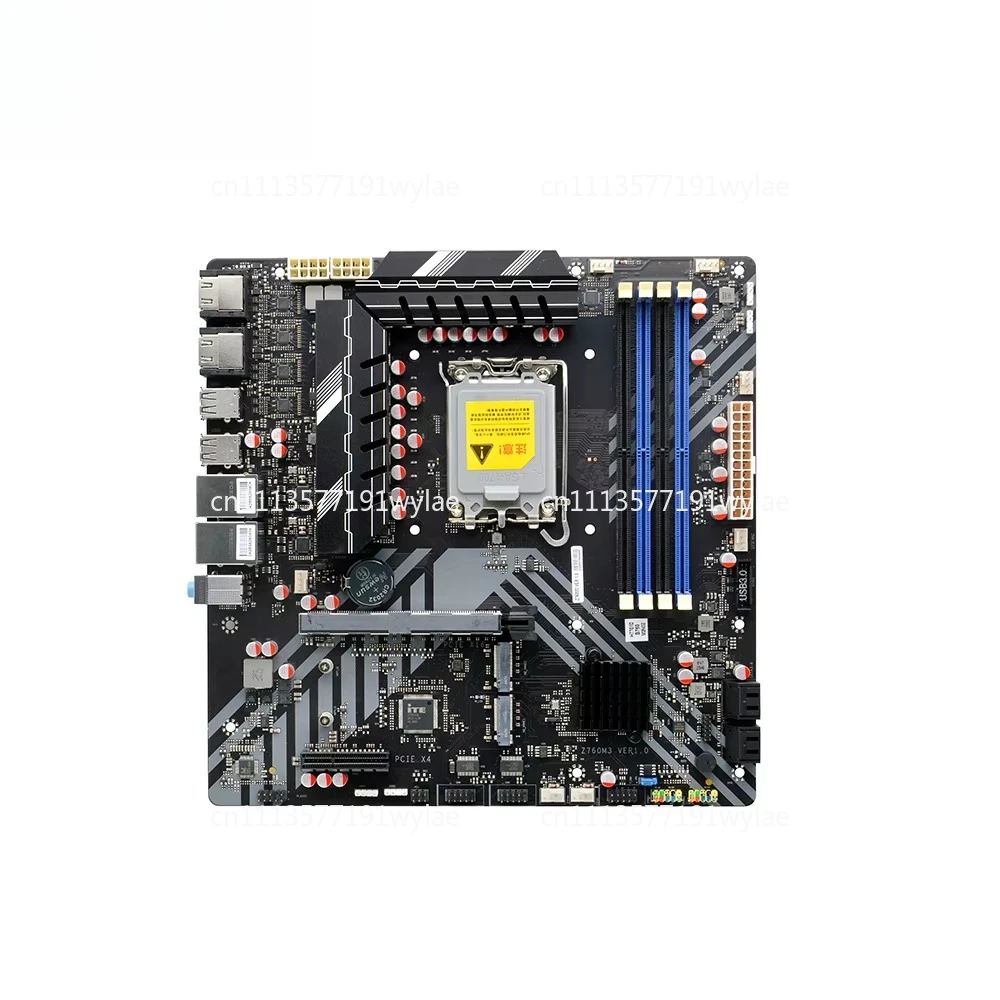 

LGA1700 12/13/14 4 DDR5 4 SATA 3.0 4 HD 4K RJ45 2.5G LAN PCIe 5.0 X16 PCIe 4.0 X4 Embedded Industrial ATX main board