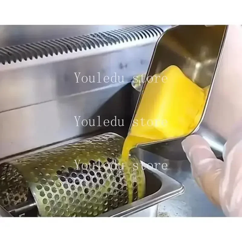 Stainless Steel Butter Roller Easy to Clean Sturdy Removable Butter Applicator for Burger Shop Outdoor Restaurant Bread