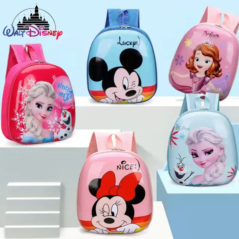 

Disney Mickey Minnie New Children's Backpack Cartoon Mini Children's School Bag Large Capacity Leisure Travel Boys' Backpack