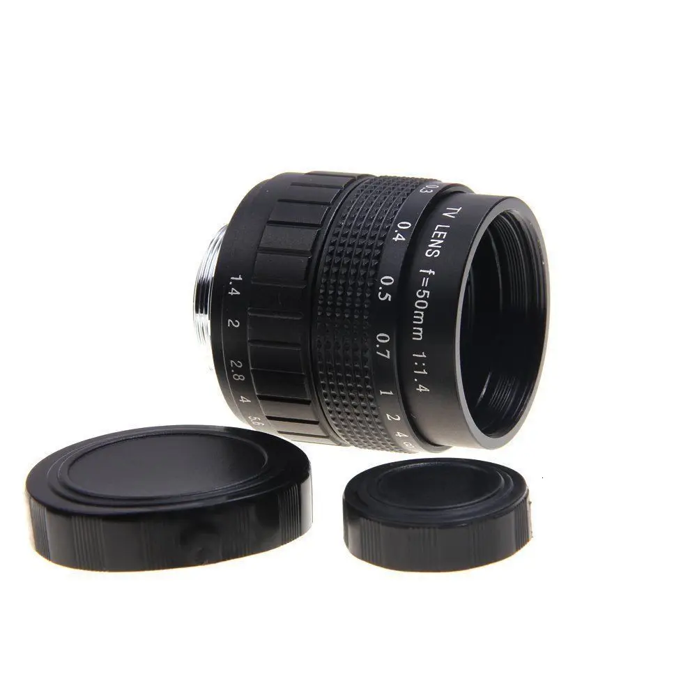 50mm F1.4 CCTV TV Movie lens+C Mount+Macro ring for Nikon 1 AW1 S2 J4 J3 J2 J1 V3 V2 V1 mirrorless Camera C-NI N1