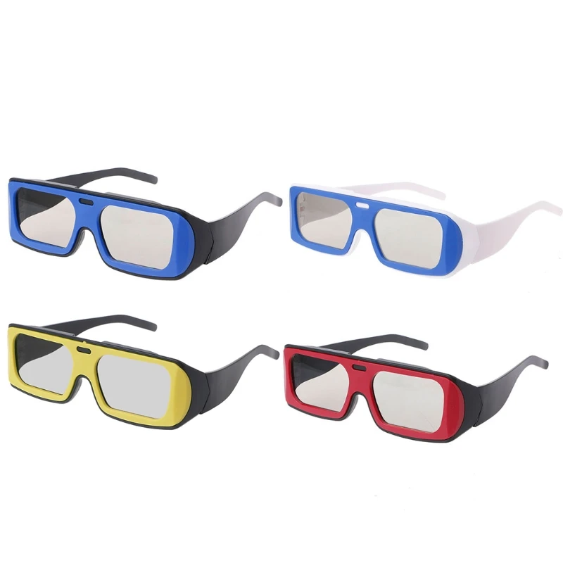 3D Visual Effect Upgrade 3D Movie Game Glasse Clear and Quality Lens for Various Viewing Demands 3D Movie Glasses