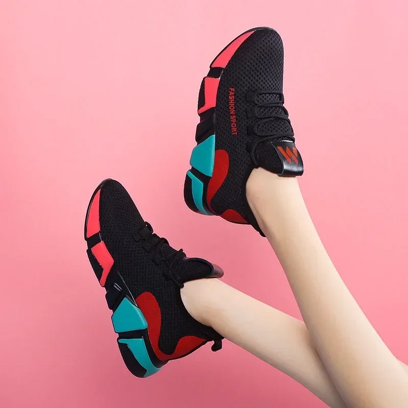 Tenis Feminino 2025 Women's Vulcanize Shoes Outdoor Breathable Air Mesh Fitness… - Image 2