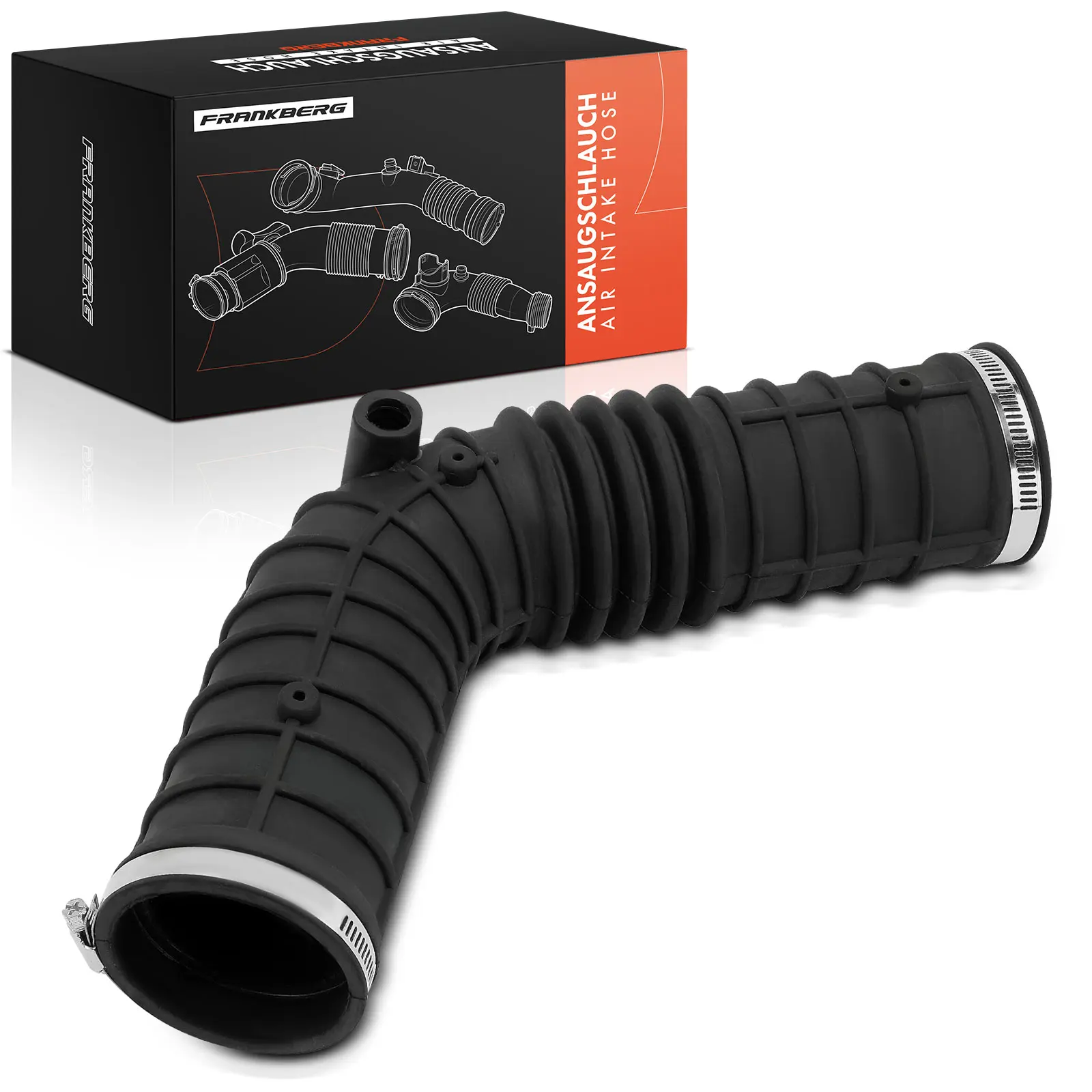 Frankberg 1x Ansaugschlauch, Luftfilter für BMW 3er E36 1.6L 1.8L 1990-1998 1591I0056 13711727636