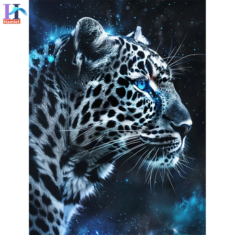 

Hamlet Coloring By Number Animal Kits Painting By Number Leopard DIY Drawing On Canvas HandPainted For Living Room