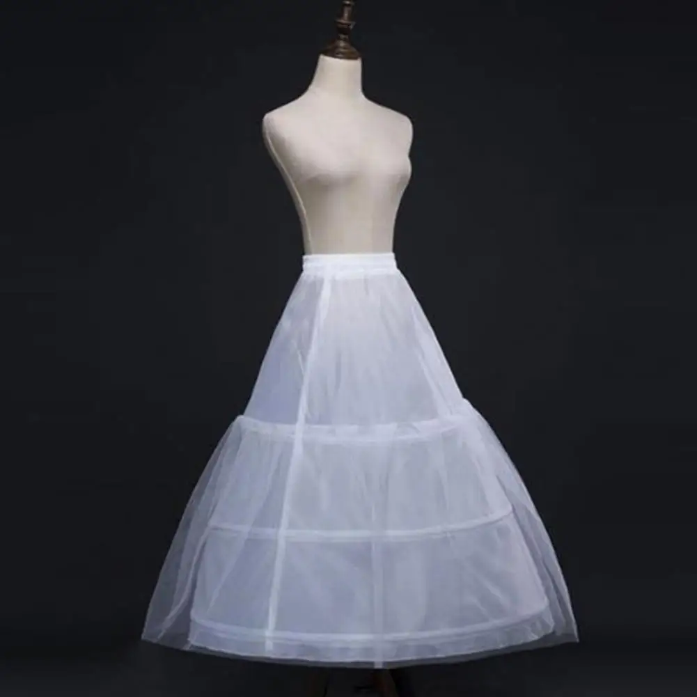 

Light Tulle Petticoat Elegant Women's Wedding Dress Bustle A-line Skirt Princess Peach Adult Cosplay Costume with for Cosplay