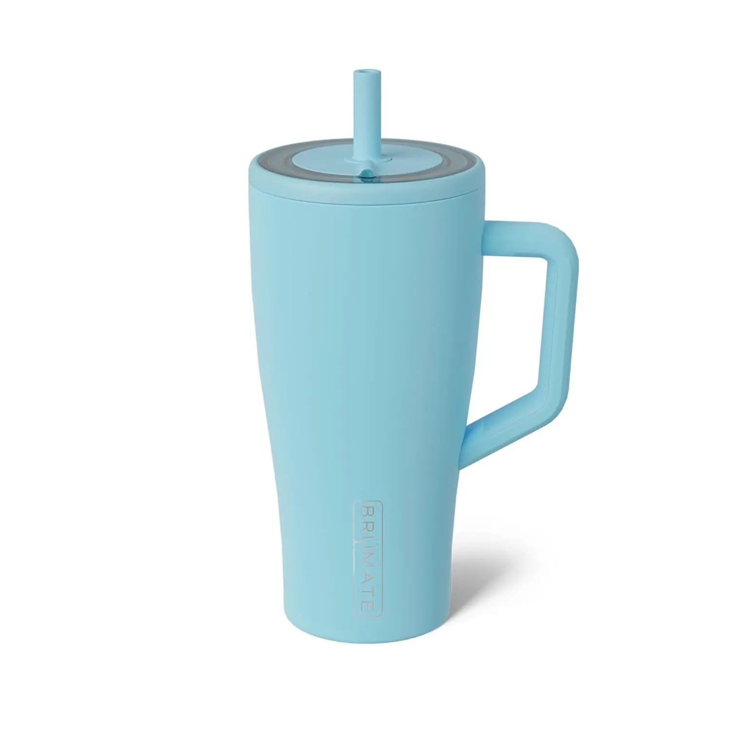 

30 oz Leakproof Insulated Tumbler with Handle & Straw, Stainless Steel, Cup Holder Friendly