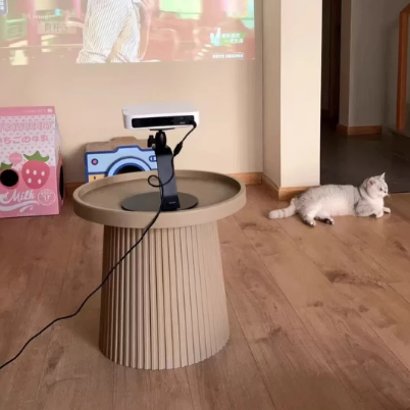 미니멀리스트 소파 사이드 테이블 이미지