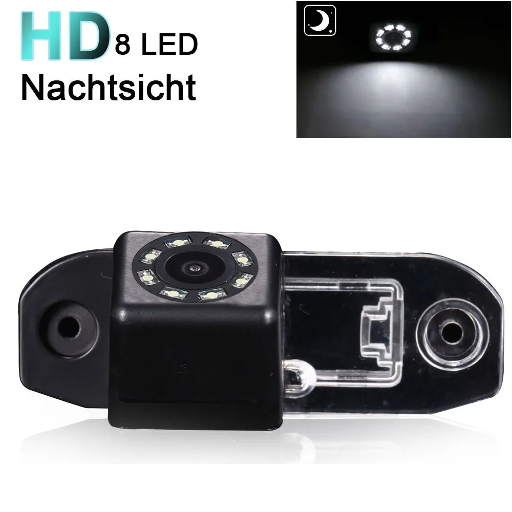 

with 8LED 1280*720 Pixels 170 degree rear view backup car camera For Volvo S40 S40L V40 V50 S60 S60L V60 XC60