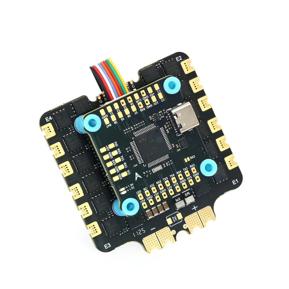 2026Sologood F722 80a 8s 4-in-1 Stack Flight Control Support 2 Cameras Configure Bluetooth 3-8s for Fpv   Partsunique