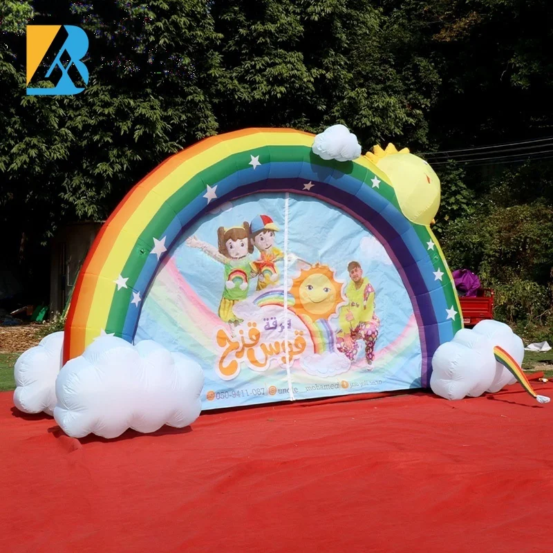 Arco de festa grande e atraente personalizado para brinquedos de decoração de planejamento de eventos