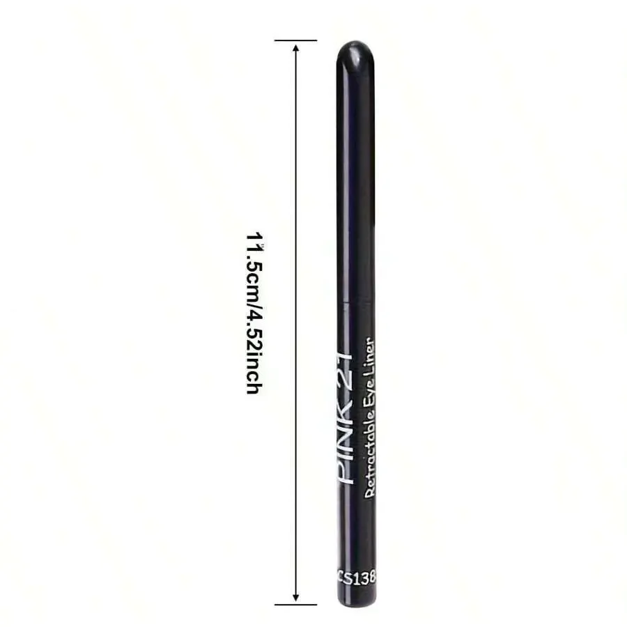 1 PC กันน้ําดินสออายไลเนอร์สีดํา-Smudge-Proof,ยาวนาน & เริ่มต้น-Friendly Eye Makeup