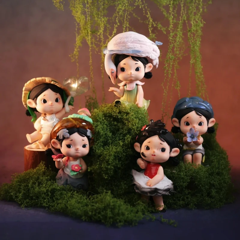 

Yancy Outing Series Blind Box Kawaii Action Cartoon Character Surprise Box Tide Play Toys Holiday Gifts Desktop Ornaments