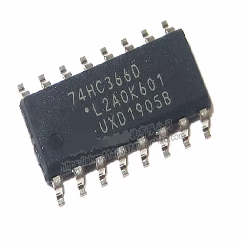 10pcs-50pcs 74HC366D SOP-16 Logic Chip IC Tri-State Inverting Buffer and Line Driver 74HC366D, 653 SOIC16