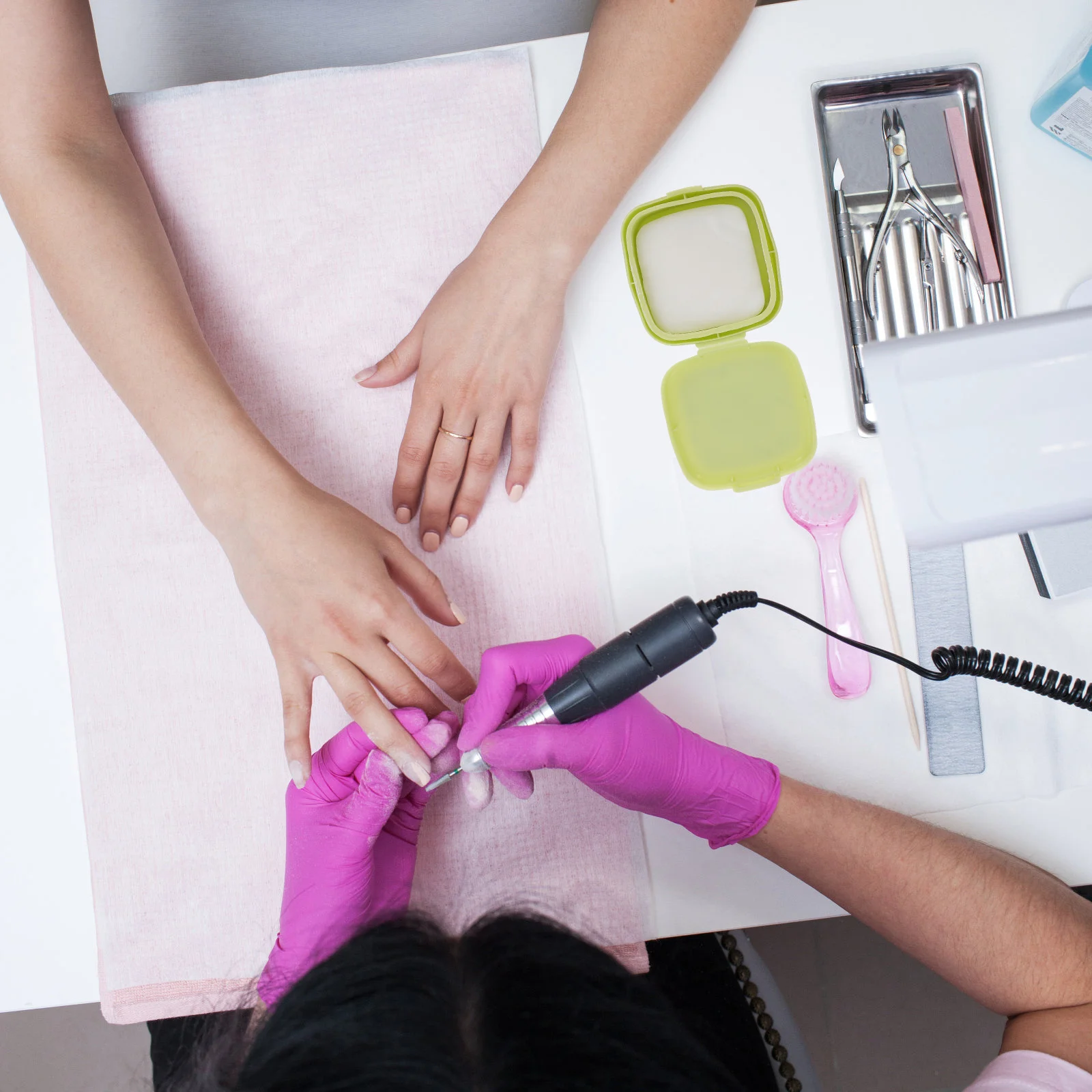 80 pçs remendos de limpeza descartáveis removedor de esmalte almofadas algodão premium para uso em salão de beleza em casa manicure limpar arte remover remendo géis de unhas