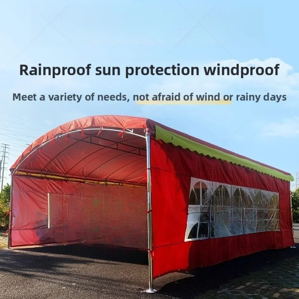 

Banquet tent thickened rural mobile happy event steel pipe frame shed