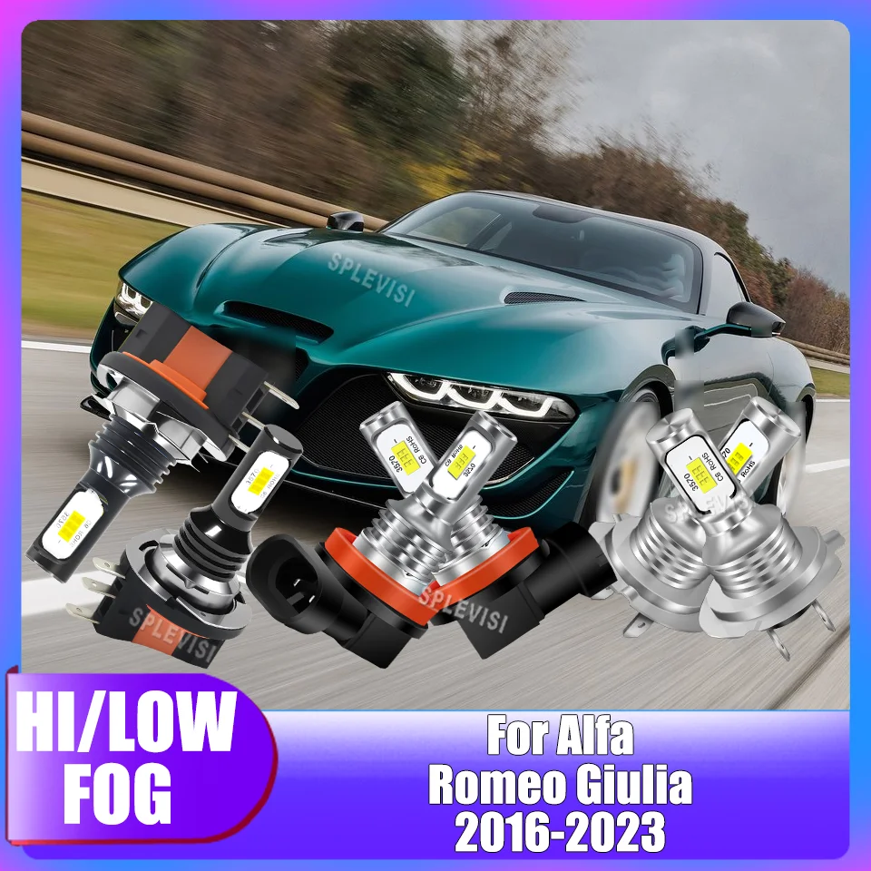 

Extended Lifespan Headlight Hi Low Beam Fog Light W/ Year Warranty For Alfa Romeo Giulia 2016 2017 2018 2019 2020 2021 2022-2023