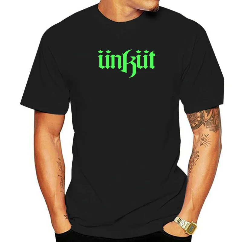 unkut men t shirt cool t-shirt glow in the dark summer short sleeve tshirt fashion tee S-6XL