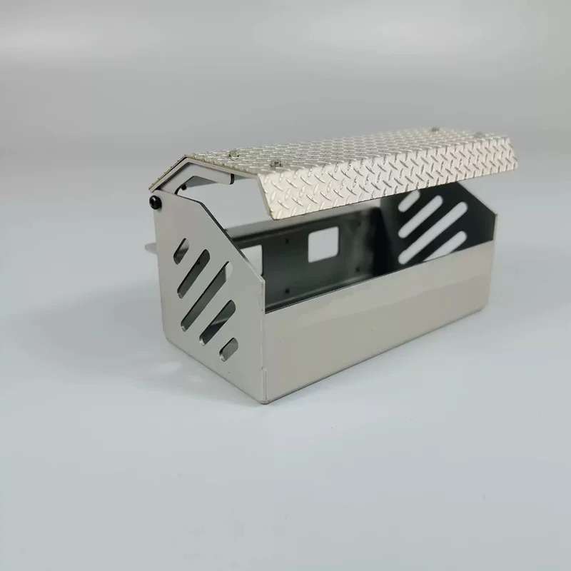 1/14 Drag Kopf Schlamm Kopf Simulation Metall Verkabelung Toolbox DIY Strahl Dekoration Für Tamiya Lesu Für Scania Mann Teile